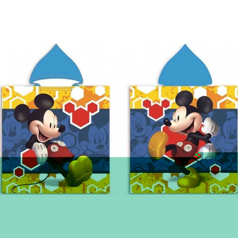 Mickey Disney Hooded Swim Poncho