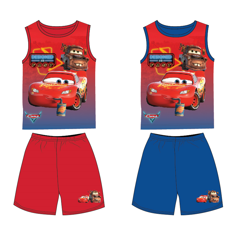 Ensemble Débardeur Short Cars Disney