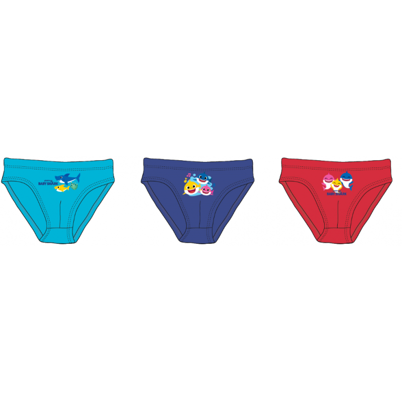 Box of 3  panties Baby shark