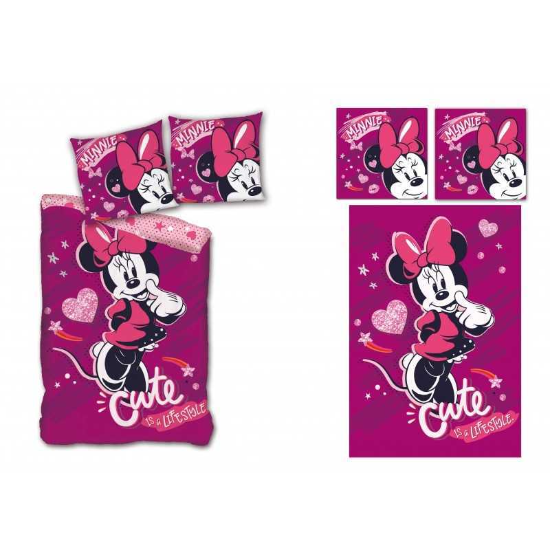 Minnie Disney Bettwäscheset