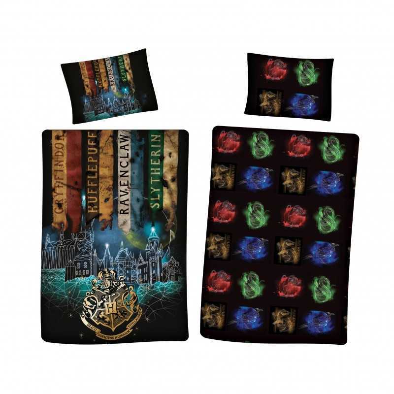 Harry Potter duvet set - 1 duvet cover 140x200 + 1 pillowcase 63x63cm