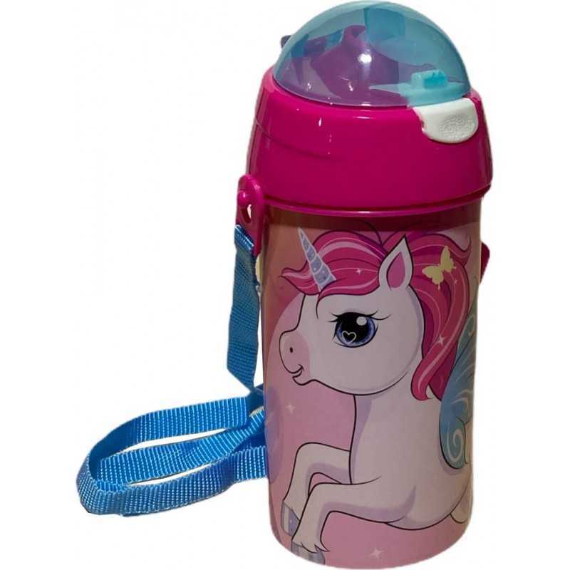 Gourde automatique Licorne 500 ML - Système anti-goutte