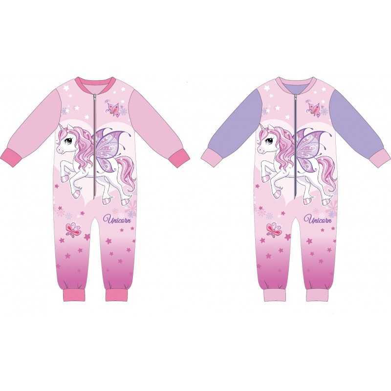 Pijama mono polar de Unicornio