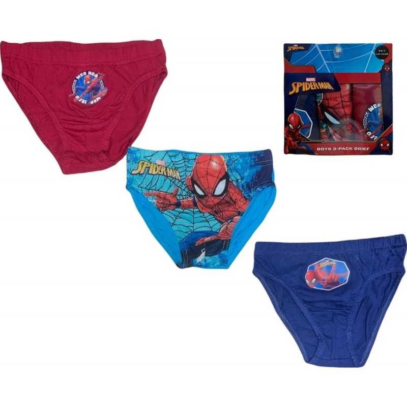 Boite de 3 Slips Spiderman