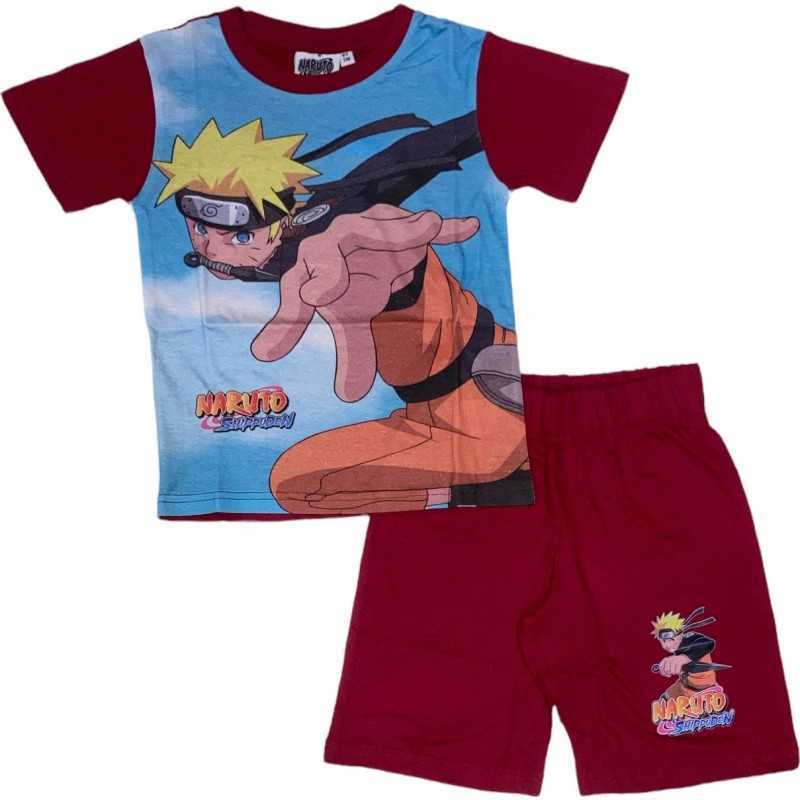 T-Shirt + Naruto Shippuden Short Set