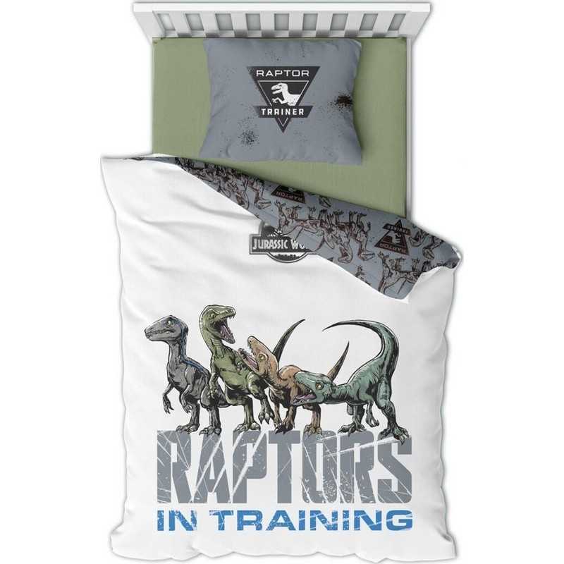 Jurassic World  Duvet Cover Set In Cotton