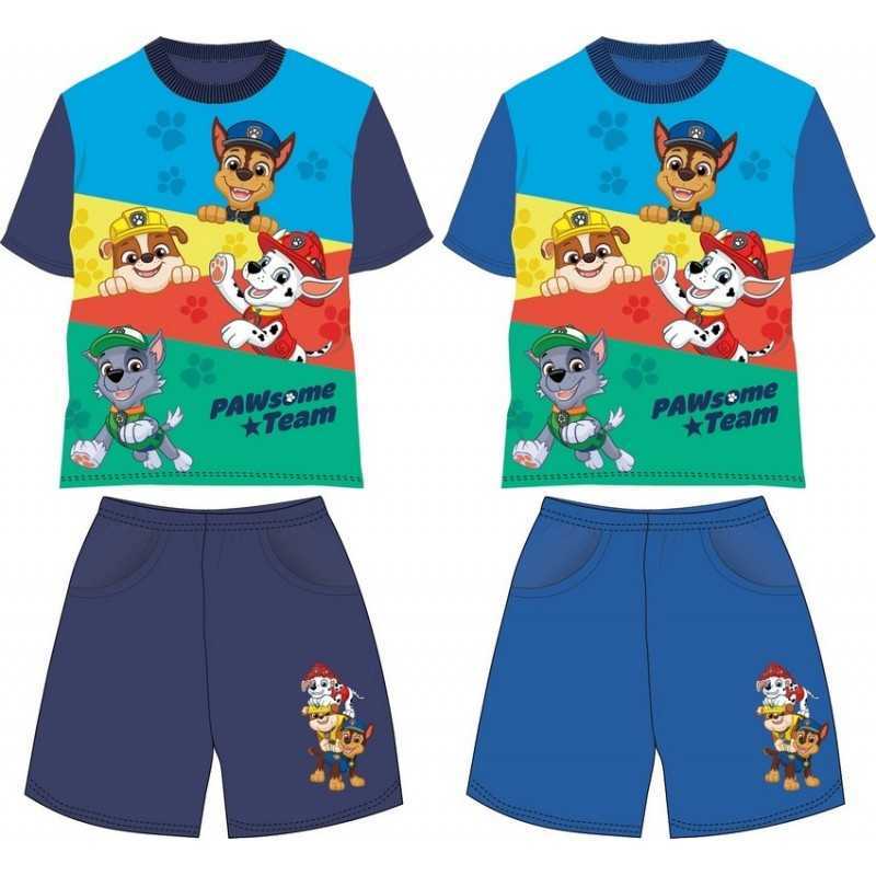 Paw Patrol T-Shirt + Kurzes Set