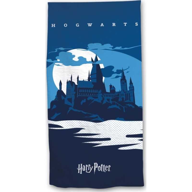 Drap de plage ou drap de bain Harry Potter Hogwarts