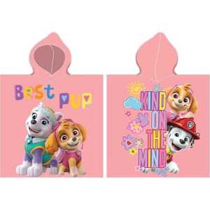 Poncho da bagno con cappuccio in cotone Paw Patrol