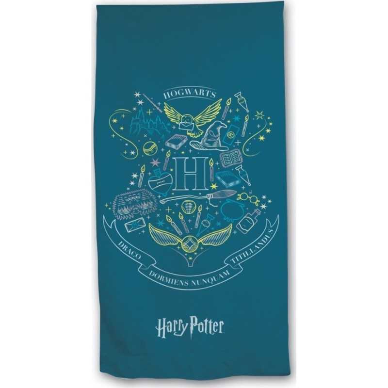 Serviette de plage Harry Potter ou drap de bain Harry Potter coton