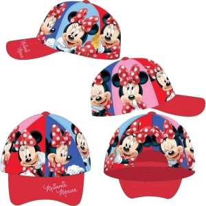 Casquette Minnie Disney Full sublimation en rouge