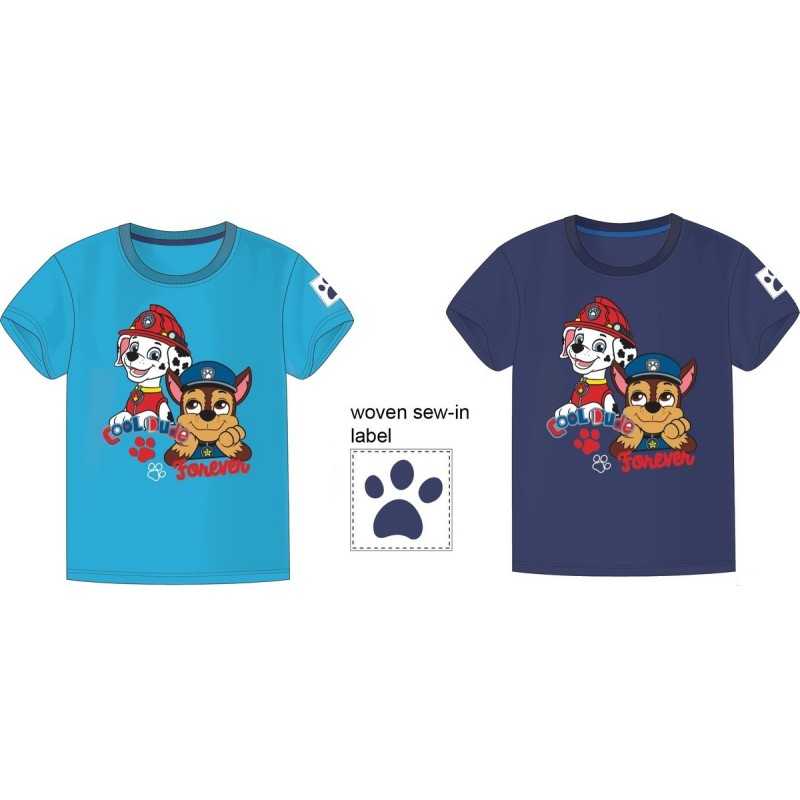 Camiseta de manga corta Paw Patrol