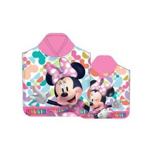 Poncho da bagno con cappuccio Minnie Disney