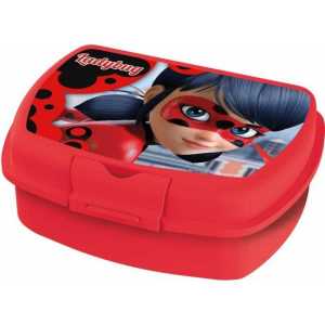 Caja de almuerzo Lady bug Pvc