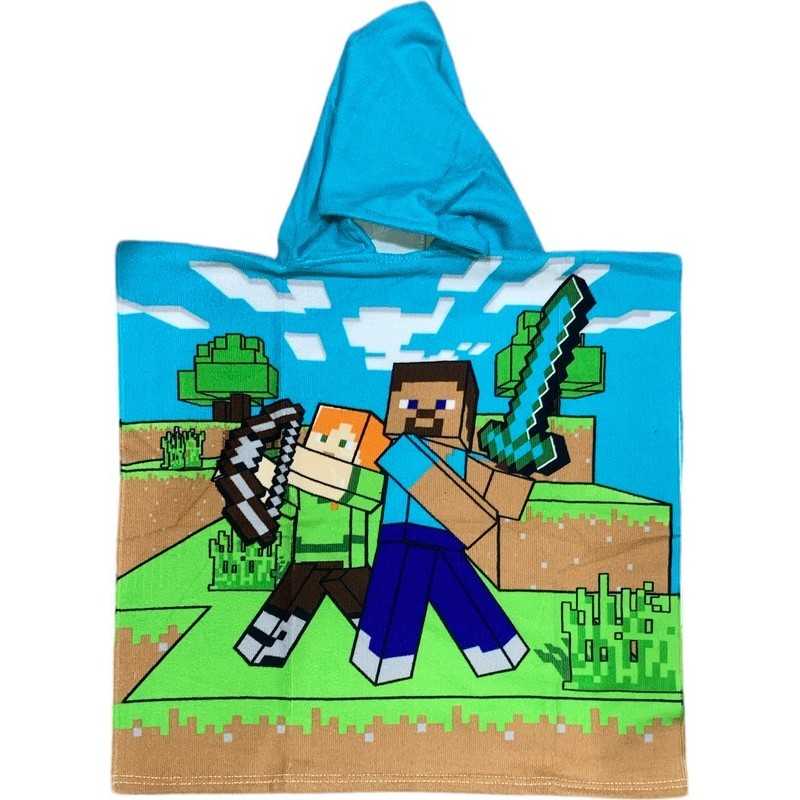 Minecraft Swim Poncho Hoodie