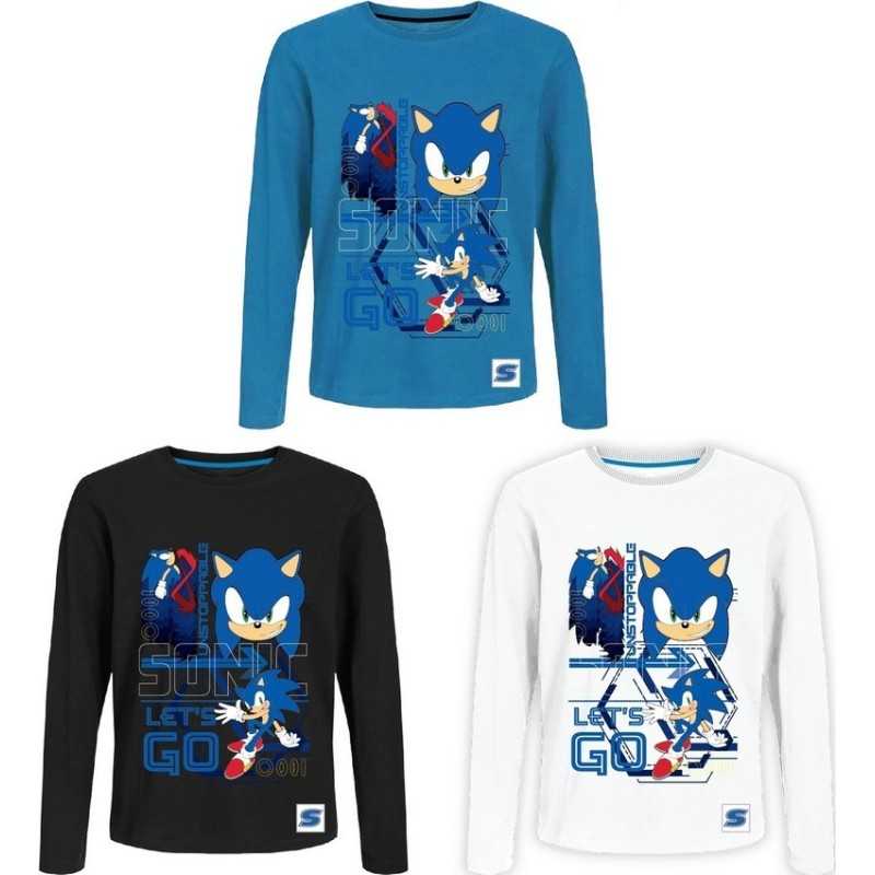 Sonic Langarm T-Shirt