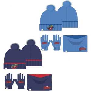 Set 3 piezas gorro + redecilla + guantes Avengers Marvel