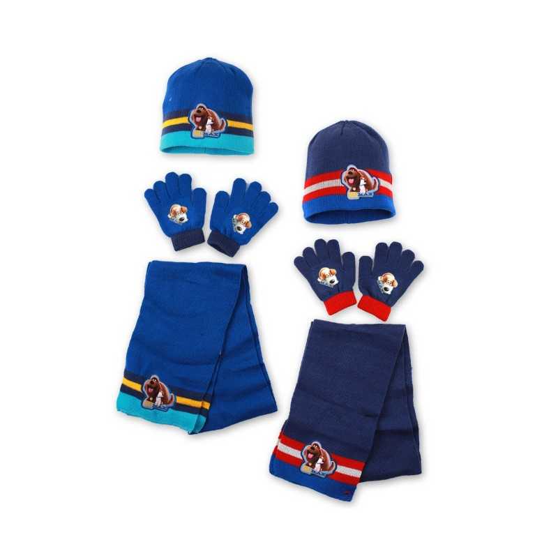 Set 3 pièces Bonnet + écharpe + gants Comme des Bêtes