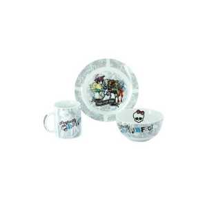 Set de petit déjeuner Monster High 3pcs