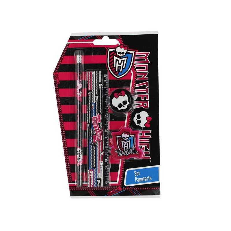 Set Papeterie 4 pièces Monster High