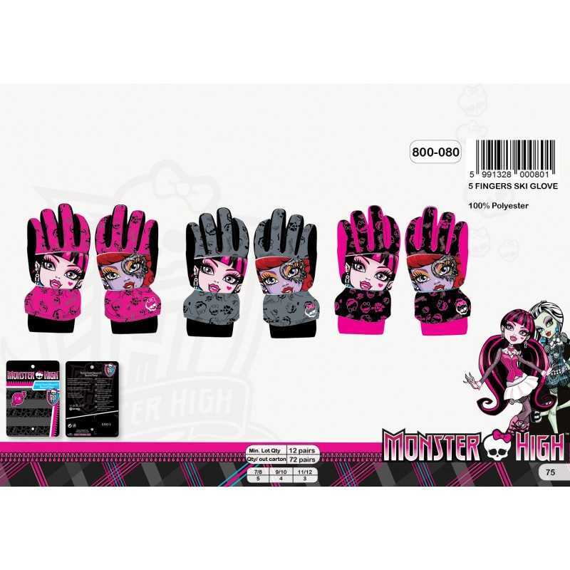 Monster High- Monster High Skihandschuhe - 800-080