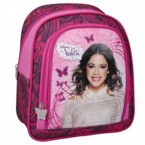 Mochila Violetta Disney 25 cm alta calidad -pl10vi13