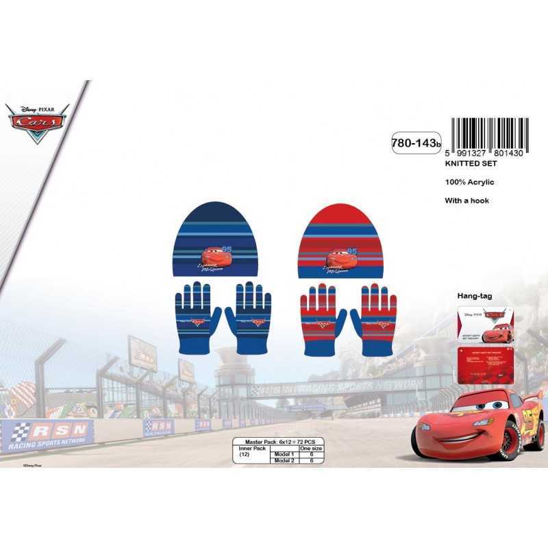 Bonnet and Gloves Set Cars -780-143b