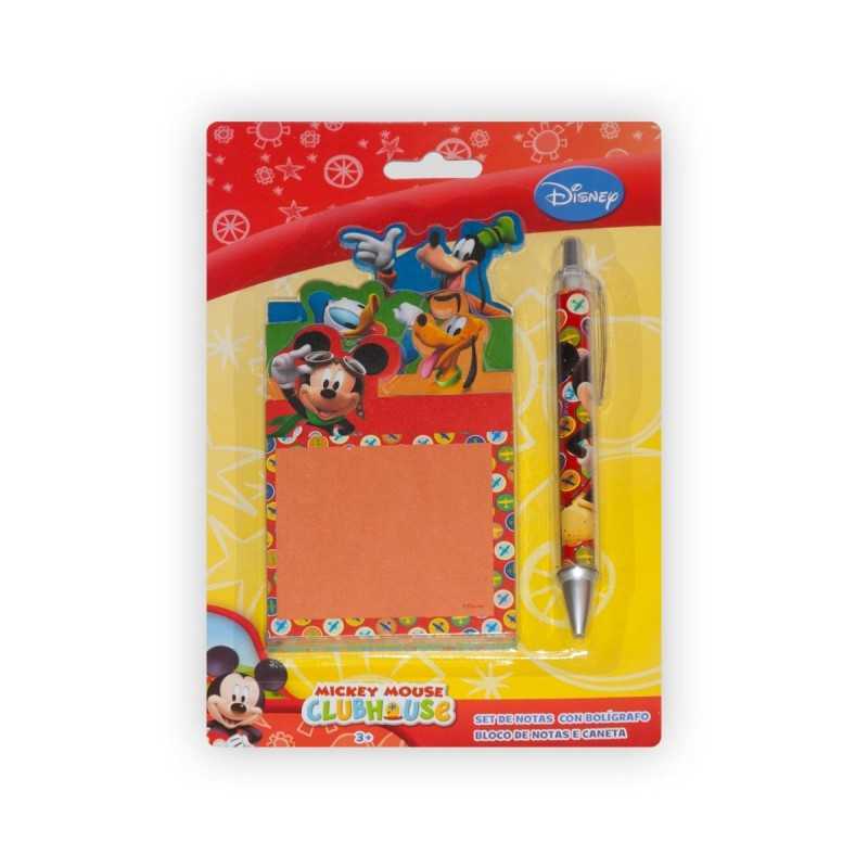 Kit de notes avec stylo Mickey Mouse