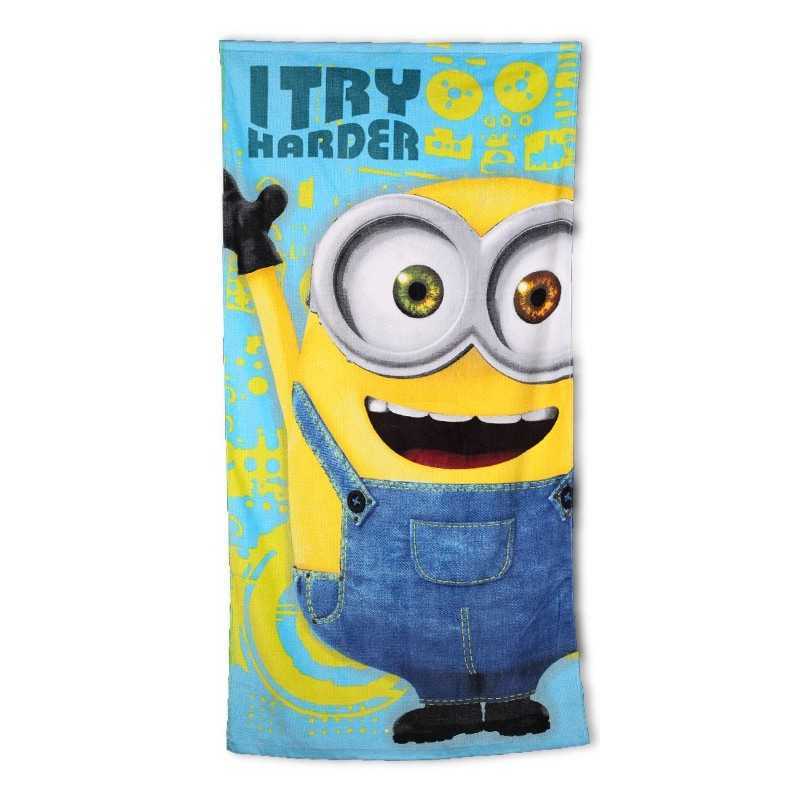 Drap de plage ou drap de bain Minions - 820-683