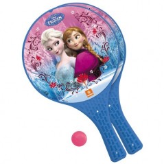 Raquettes de Plage Frozen avec 1 balle 