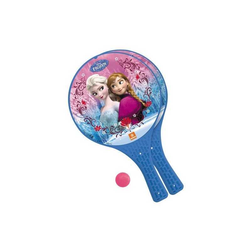 Raquettes de Plage Frozen avec 1 balle 