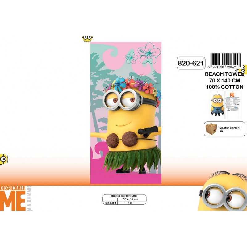 Minions cotton beach towel - 820-621