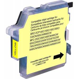 Compatible Brother-Yellow-990cw // 1100j Cartridge