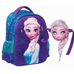 Sac à dos La Reine des Neiges + masque intégré