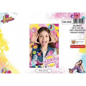 Disney Soy Luna Fleece Plaid