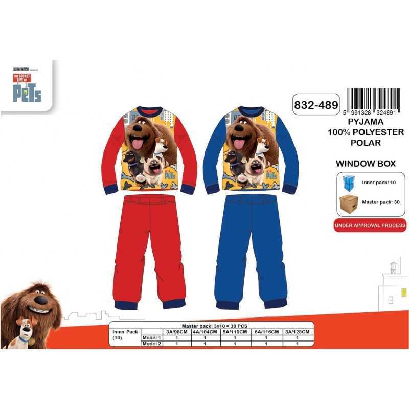 Pajamas polar Like animals - 3 to 8 years