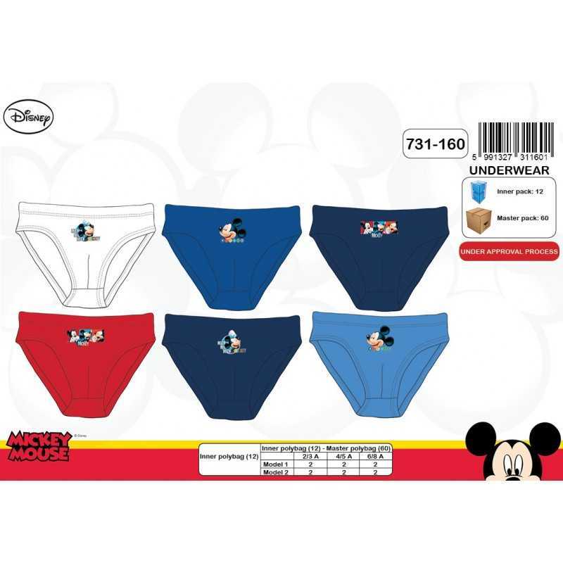 Boite de 3 slips Mickey Disney