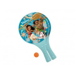 Vaiana Disney-Lot de 2 raquettes + balle