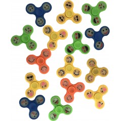 Hand spinner smiley fluo et la toupie Fluo dans le noir