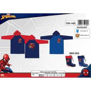 Impermeable Spiderman Marvel