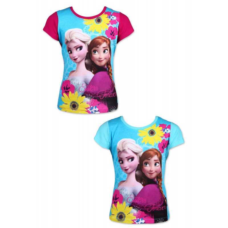 T-Shirt manches courtes La Reine des Neiges