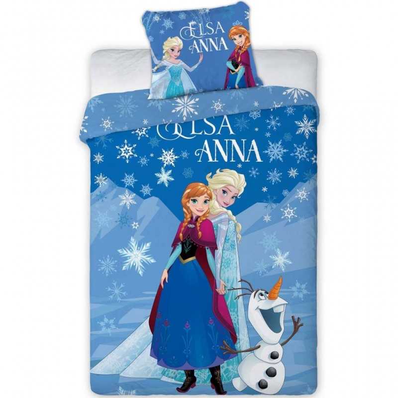 Parure de lit Frozen -la reine des neiges - 100% coton