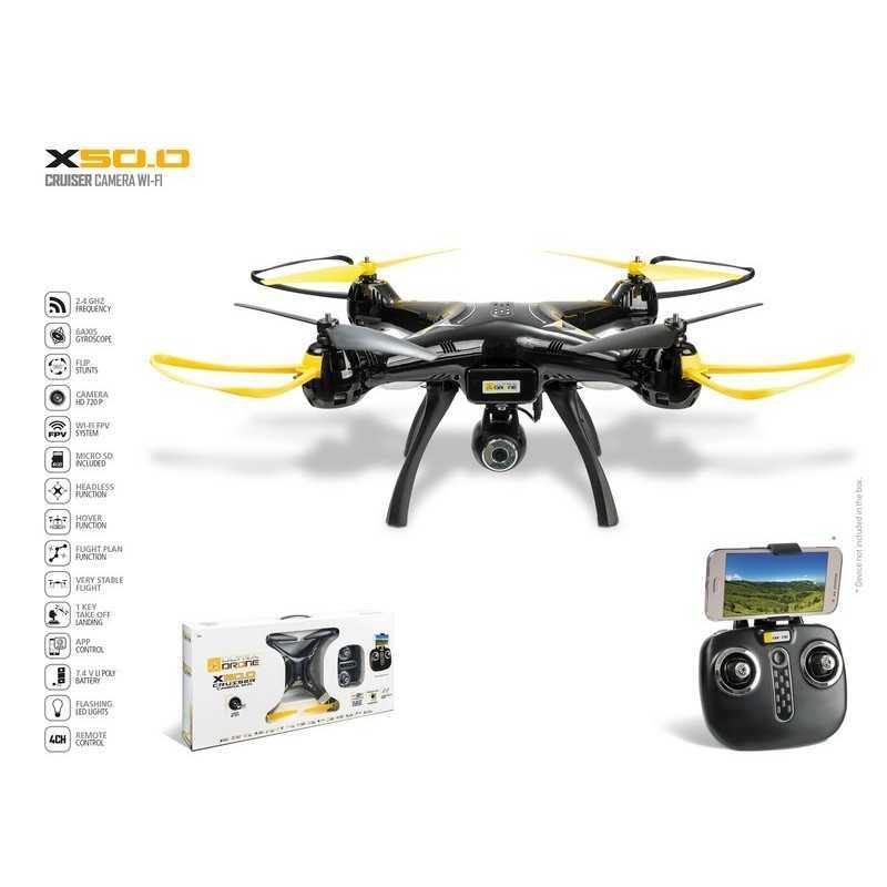 ULTRADRONE X50.0 APPAREIL PHOTO CRUISER  WI-FI CAMERA