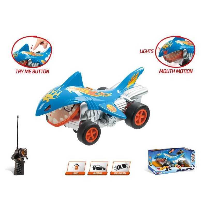 MONDO MOTORS: HOT WHEELS SHARK ATTACK R C 1:24