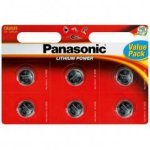 Battery Lithium PANASONIC CR2025 x 6