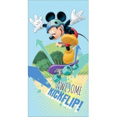 Drap de plage ou drap de bain Mickey Disney