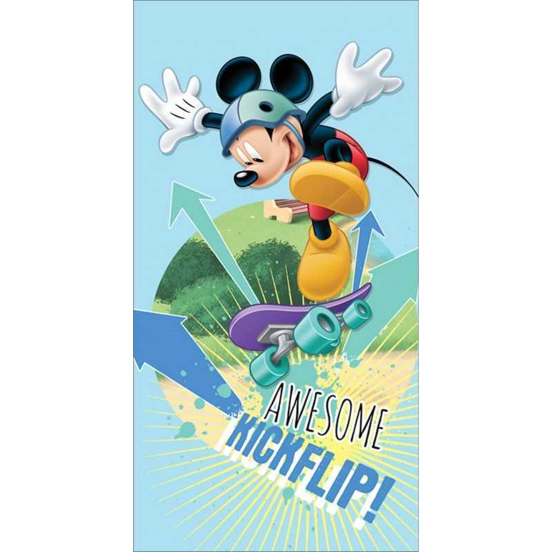 Drap de plage ou drap de bain Mickey Disney