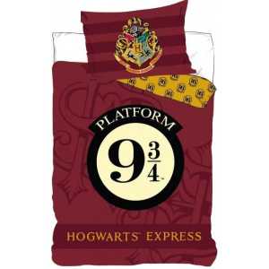 Harry Potter Bettbezug - 1 Bettbezug 140x200 + 1 Kissenbezug 63x63cm