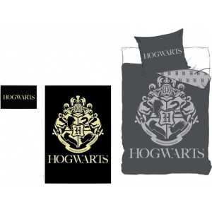 Glow-in-the-dark Harry Potter bedding set - Duvet cover and pillowcase that glows at night