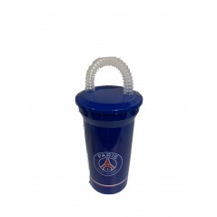 Verre paille Paris Saint Germain